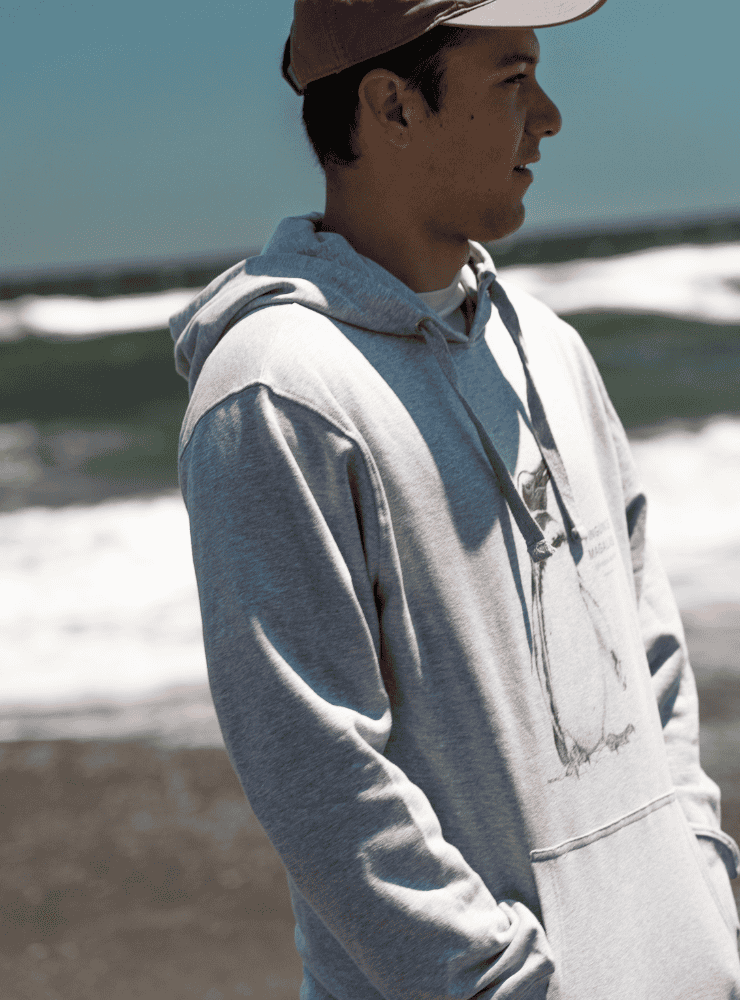 Polerón Gorro gris- Picaflor Gigante