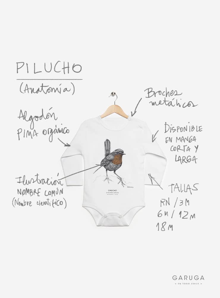pilucho manga larga bebé diseño huillín Chile
ropa bebé manga larga con nutria río en peligro extinción Chile
pilucho algodón PIMA peruano huillín especie amenazada Chile
regalo recién nacido huillín pilucho Chile
ropa bebé fauna en peligro extinción ríos Chile manga larga
