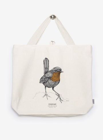 bolso XL reutilizable diseño chucao Chile
bolso compras fauna flora chilena alternativa plástico
regalo bolso XL chucao Chile
bolso XL tela ilustración chucao Chile
bolso compras ecológico fauna Chile