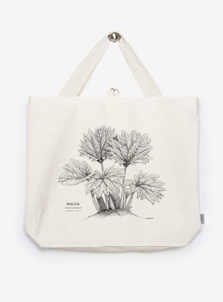 bolso XL reutilizable diseño nalca Chile
bolso compras fauna flora chilena alternativa plástico
regalo bolso XL nalca Chile
bolso XL tela ilustración nalca Chile
bolso compras ecológico fauna Chile
