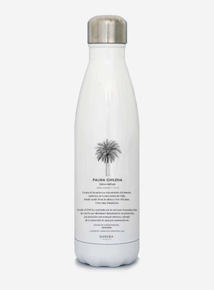 botella térmica 500ml diseño palma chilena Chile
botella reutilizable libre BPA fauna Chile
regalo botella térmica palma chilena Chile
botella térmica vuelta a clases palma chilena Chile
botella ecológica reutilizable fauna flora chilena