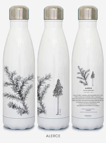 botella térmica 500ml diseño alerce Chile
botella reutilizable libre BPA fauna Chile
regalo botella térmica alerce Chile
botella térmica vuelta a clases alerce Chile
botella ecológica reutilizable fauna flora chilena