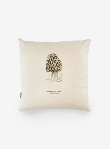 funda cojín diseño morchella Chile algodón
decoración hogar con hongo comestible nativo Chile
funda cojín algodón 50x50 morchella Chile
regalo decoración hogar morchella hongos Chile
funda cojín fungi bosque nativo Chile hogar
