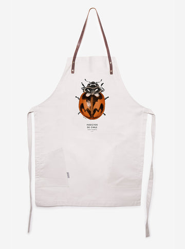 delantal algodón diseño adalia angulifera chinita Chile
delantal tirantes cuero insecto nativo bosque Chile
regalo delantal chinita insecto nativo Chile
delantal cocina insectos nativos Chile
delantal algodón cuero chinita endémica Chile