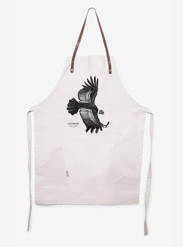 delantal algodón diseño cóndor volando Chile
delantal tirantes cuero ave más grande mundo Chile
regalo Día del Padre delantal cóndor Chile
delantal cocina fauna nativa Chile
delantal algodón cuero cóndor andino en vuelo Chile