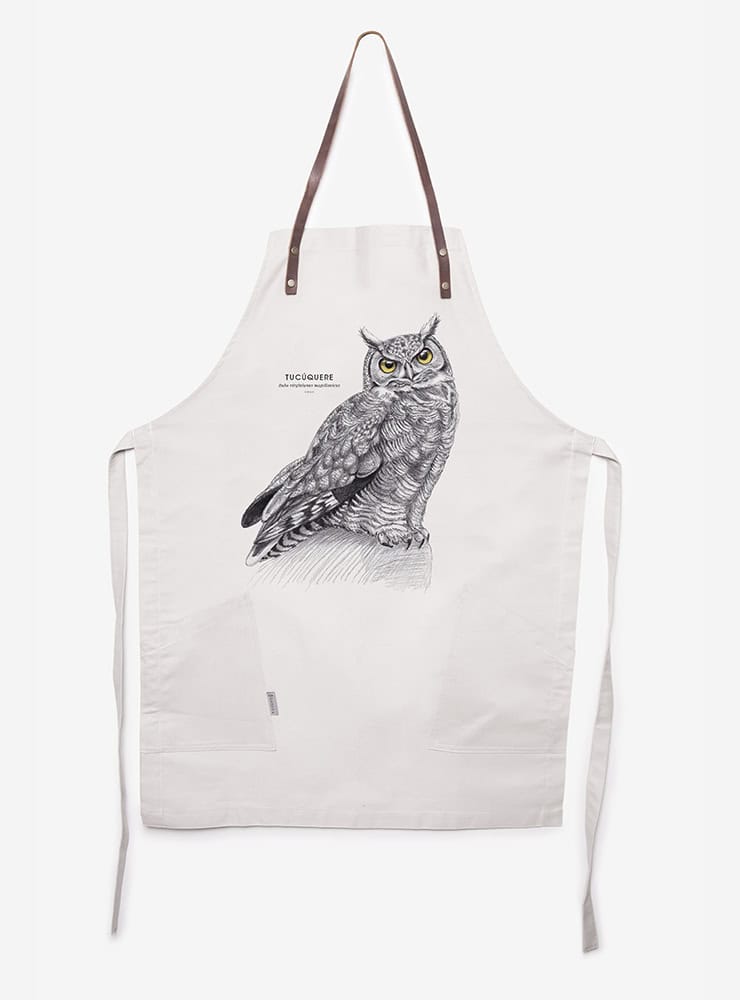 delantal algodón diseño tucúquere Chile
delantal tirantes cuero búho nativo Chile
regalo delantal tucúquere ave rapaz Chile
delantal cocina aves nativas Chile
delantal algodón cuero tucúquere búho magallánico Chile