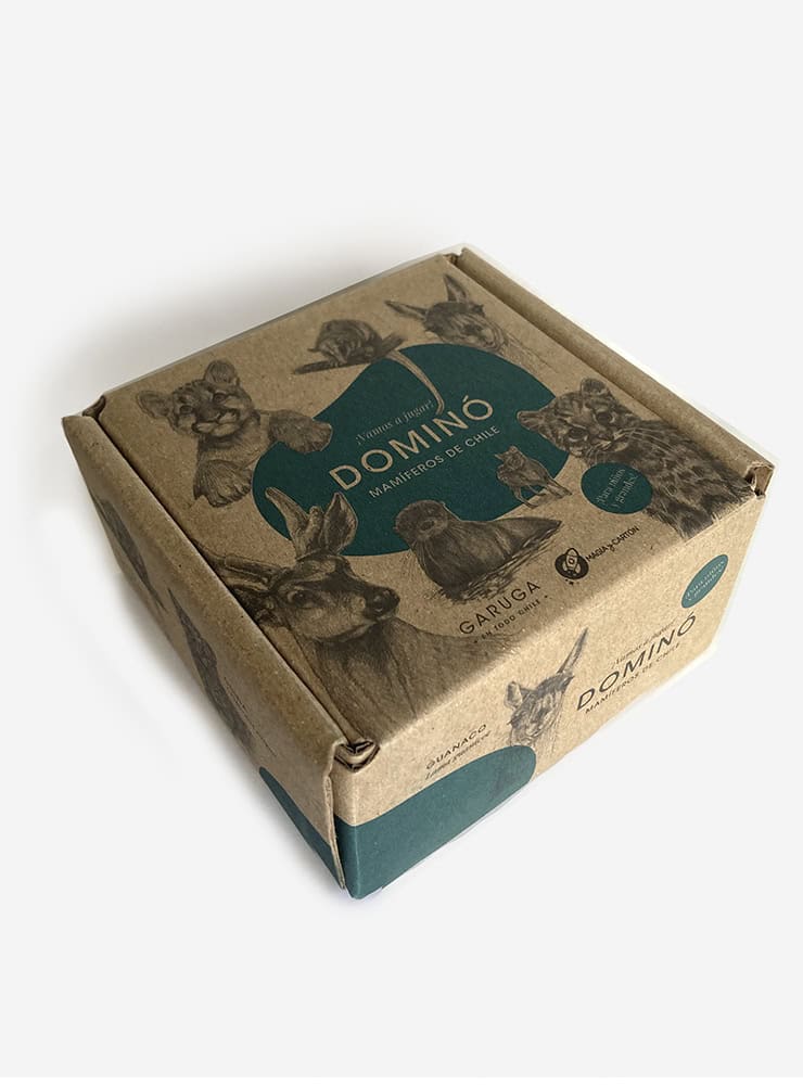juego dominó mamíferos nativos Chile cartón reciclable
dominó educativo mamíferos Chile niños regalo
juego dominó fauna mamífera chilena 28 piezas
regalo niño juego dominó mamíferos Chile
juego educativo mamíferos nativos Chile made in Chile