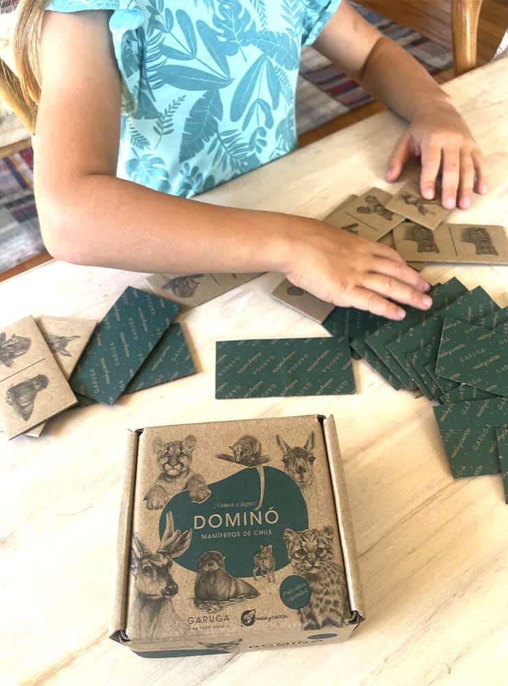 juego dominó mamíferos nativos Chile cartón reciclable
dominó educativo mamíferos Chile niños regalo
juego dominó fauna mamífera chilena 28 piezas
regalo niño juego dominó mamíferos Chile
juego educativo mamíferos nativos Chile made in Chile