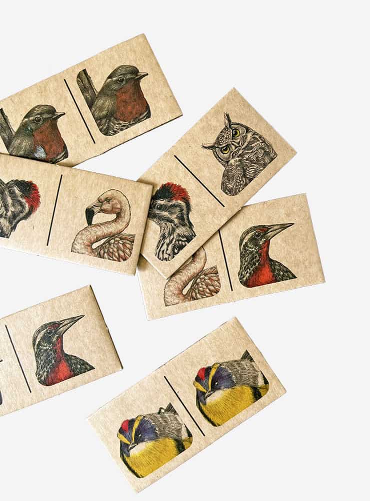 juego dominó aves nativas Chile cartón reciclable
dominó educativo aves Chile niños regalo
juego dominó fauna aviar chilena 28 piezas
regalo niño juego dominó aves Chile
juego educativo aves nativas Chile made in Chile