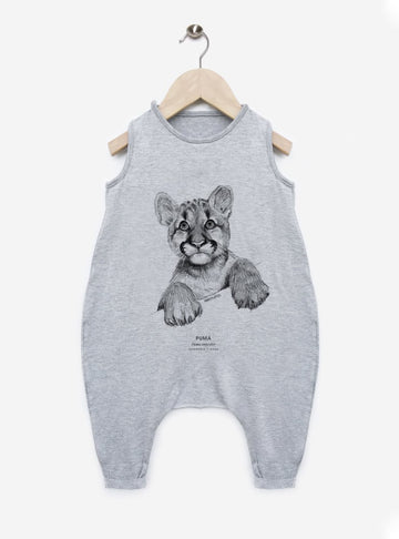 enterito bebé diseño puma cachorro Chile algodón modal
ropa bebé con cría felino nativo Chile
enterito unisex bebé puma cachorro patagónico
regalo bebé recién nacido puma cachorro Chile
ropa bebé fauna andina patagónica Chile