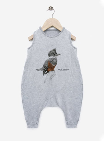 enterito bebé diseño martín pescador Chile algodón modal
ropa bebé con ave colorida nativa ríos Chile
enterito unisex bebé ave ribereña Chile
regalo bebé recién nacido martín pescador Chile
ropa bebé fauna lacustre Chile