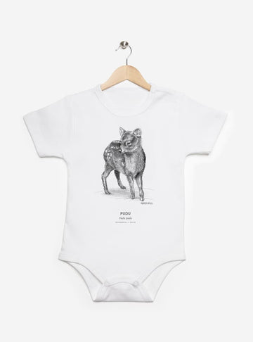 pilucho manga corta bebé diseño pudú Chile
ropa bebé manga corta con ciervo más pequeño del mundo Chile
pilucho algodón PIMA peruano manga corta pudú bosque sur
regalo recién nacido pudú pilucho manga corta Chile
ropa bebé fauna vulnerable bosque templado Chile manga corta