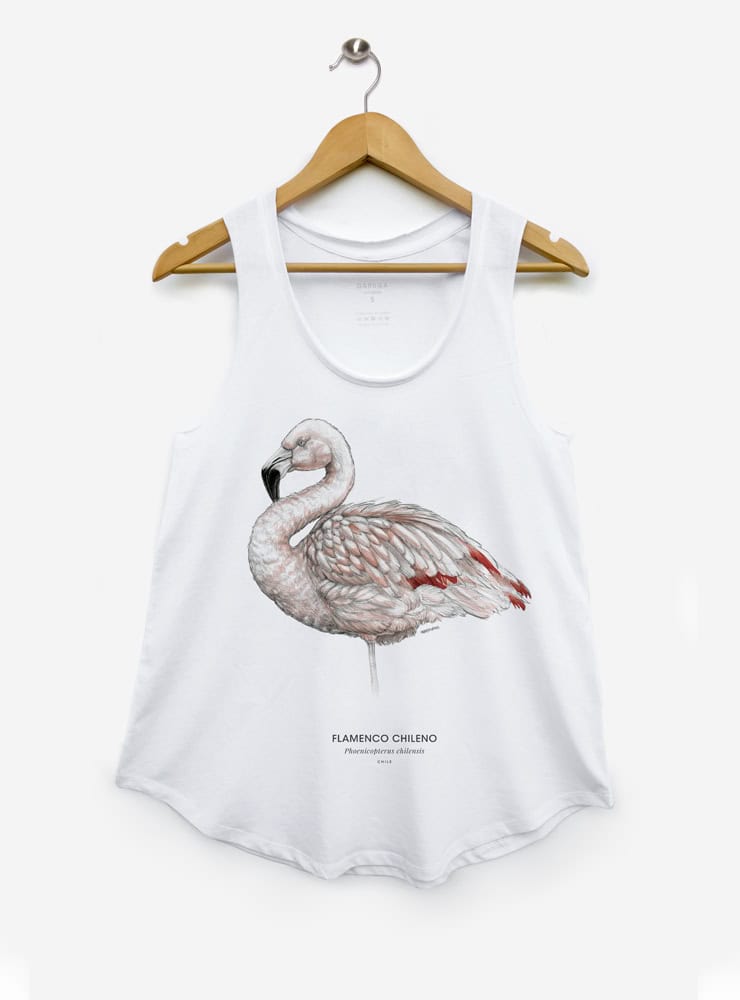 Polera Mujer Sin Manga- Flamenco