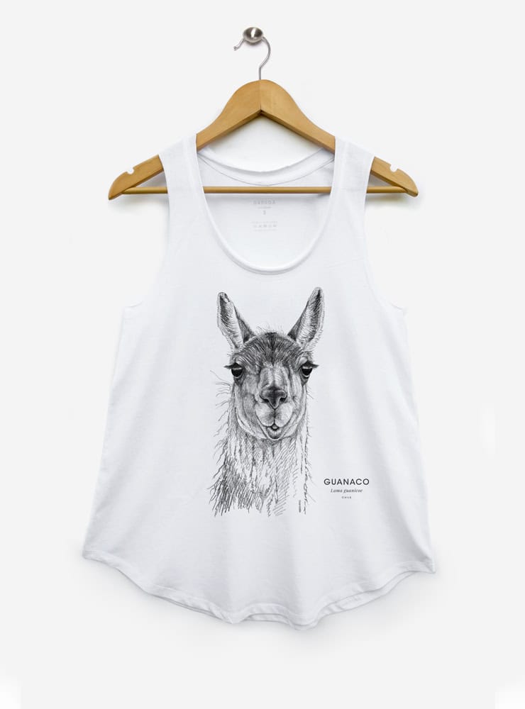 Polera Mujer Sin Manga- Guanaco