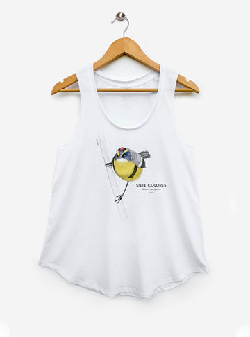Polera Mujer Sin Manga- Siete Colores