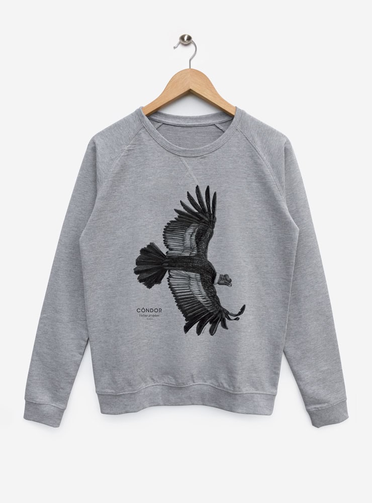 polerón sin afranelado diseño cóndor volando Chile
ropa con ave voladora más grande del mundo
regalo Día del Padre cóndor andino Chile
polerón algodón unisex cóndor de los Andes
ropa liviana símbolo nacional Chile