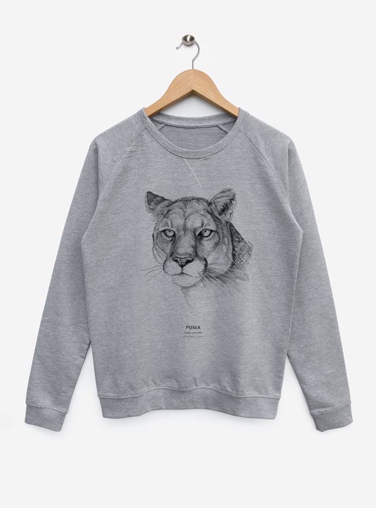polerón sin afranelado diseño puma Chile
ropa con gran felino nativo Chile media temporada
polerón algodón unisex puma patagónico
regalo conservación puma Chile primavera
ropa liviana con fauna andina Chile