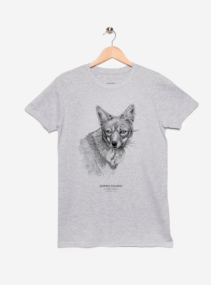 Polera Adulto - Zorro Culpeo