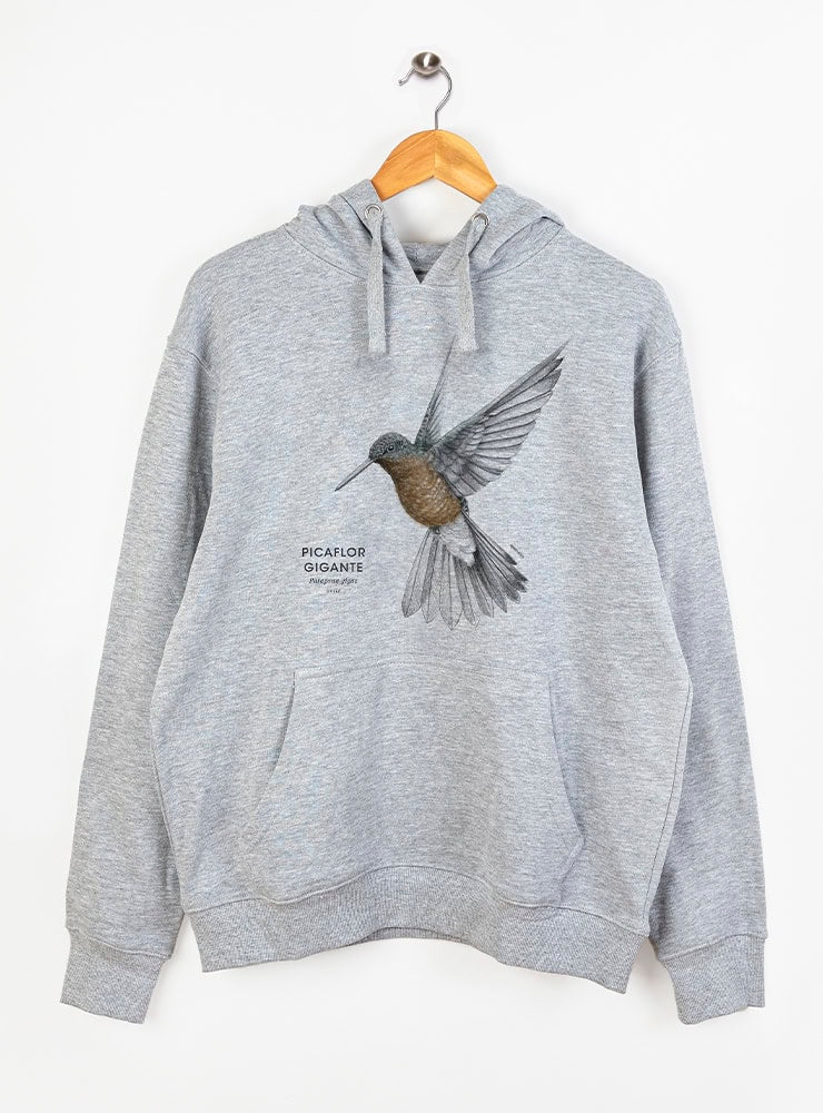 Polerón Gorro gris- Picaflor Gigante