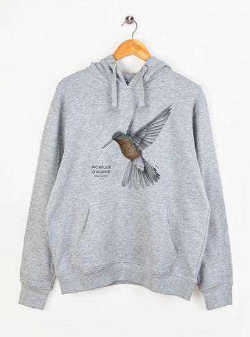 Polerón Gorro gris- Picaflor Gigante