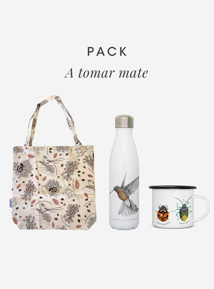 fauna flora nativa Chile pack regalo mate
pack regalo Garuga Chile sustentable consciente
regalo curado fauna Chile pack tomar mate
conservación Chile pack regalo mate fauna