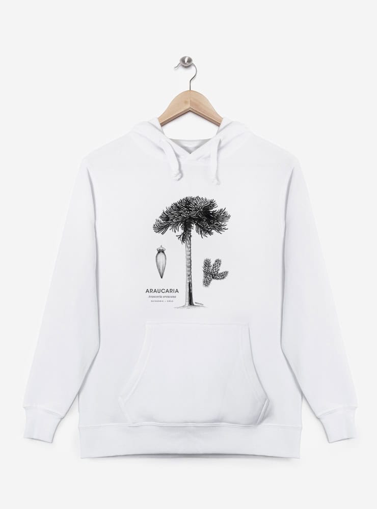 Polerón Canguro- Araucaria Blanco