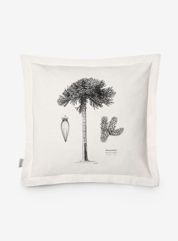 funda cojín diseño araucaria Chile algodón
decoración hogar con árbol sagrado mapuche pehuén Chile
funda cojín algodón 50x50 araucaria Chile
regalo decoración hogar araucaria flora nativa Chile
funda cojín flora endémica Chile hogar
