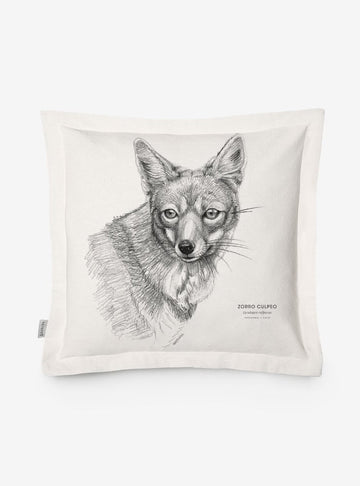 funda cojín diseño zorro culpeo Chile algodón
decoración hogar con cánido nativo Chile
funda cojín algodón 50x50 zorro culpeo Chile
regalo decoración hogar zorro culpeo fauna Chile
funda cojín fauna andina patagónica Chile hogar