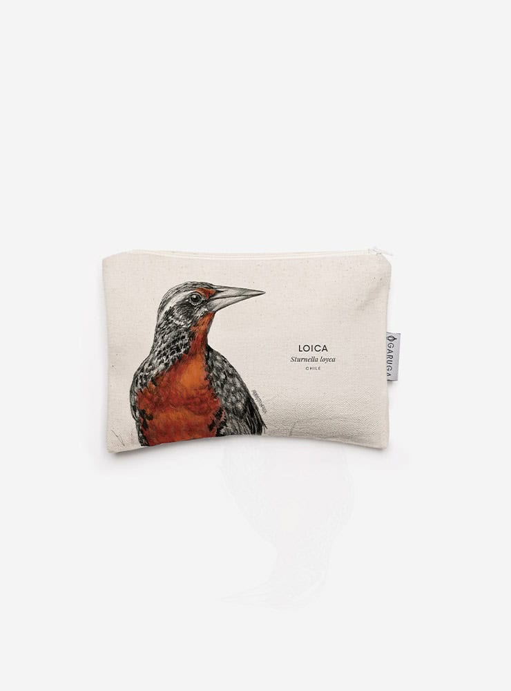 estuche diseño loica Chile
estuche escolar fauna flora chilena
regalo vuelta a clases estuche loica Chile
estuche ilustración loica Chile sustentable
estuche fauna flora nativa Chile niños