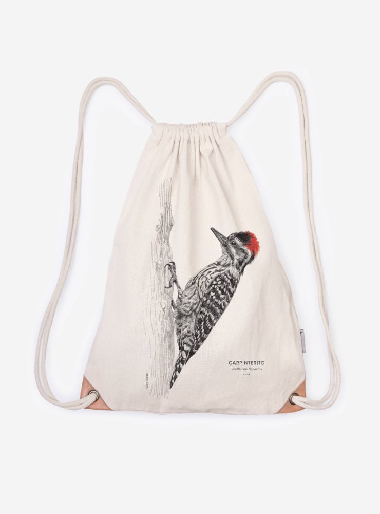 mochila diseño carpinterito Chile
mochila escolar fauna flora chilena vuelta a clases
regalo mochila carpinterito Chile niño
mochila ilustración carpinterito Chile sustentable
mochila vuelta a clases fauna Chile