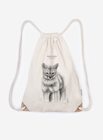 mochila diseño zorro culpeo cachorro Chile
mochila escolar fauna flora chilena vuelta a clases
regalo mochila zorro culpeo cachorro Chile niño
mochila ilustración zorro culpeo cachorro Chile sustentable
mochila vuelta a clases fauna Chile