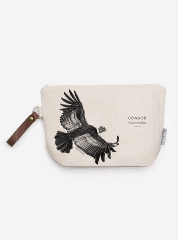 neceser diseño cóndor volando Chile
regalo neceser fauna flora chilena
necesar cóndor volando accesorio sustentable Chile
regalo Día de la Madre neceser cóndor volando Chile
necesar ilustración cóndor volando fauna Chile