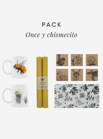 fauna flora nativa Chile pack regalo once
pack regalo Garuga Chile sustentable consciente
regalo curado fauna Chile pack once chismecito
conservación Chile pack regalo once fauna