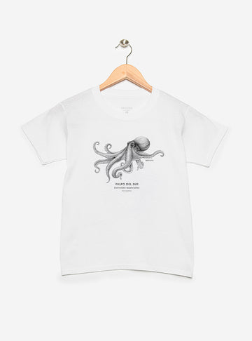 Polera Niño - Pulpo del sur