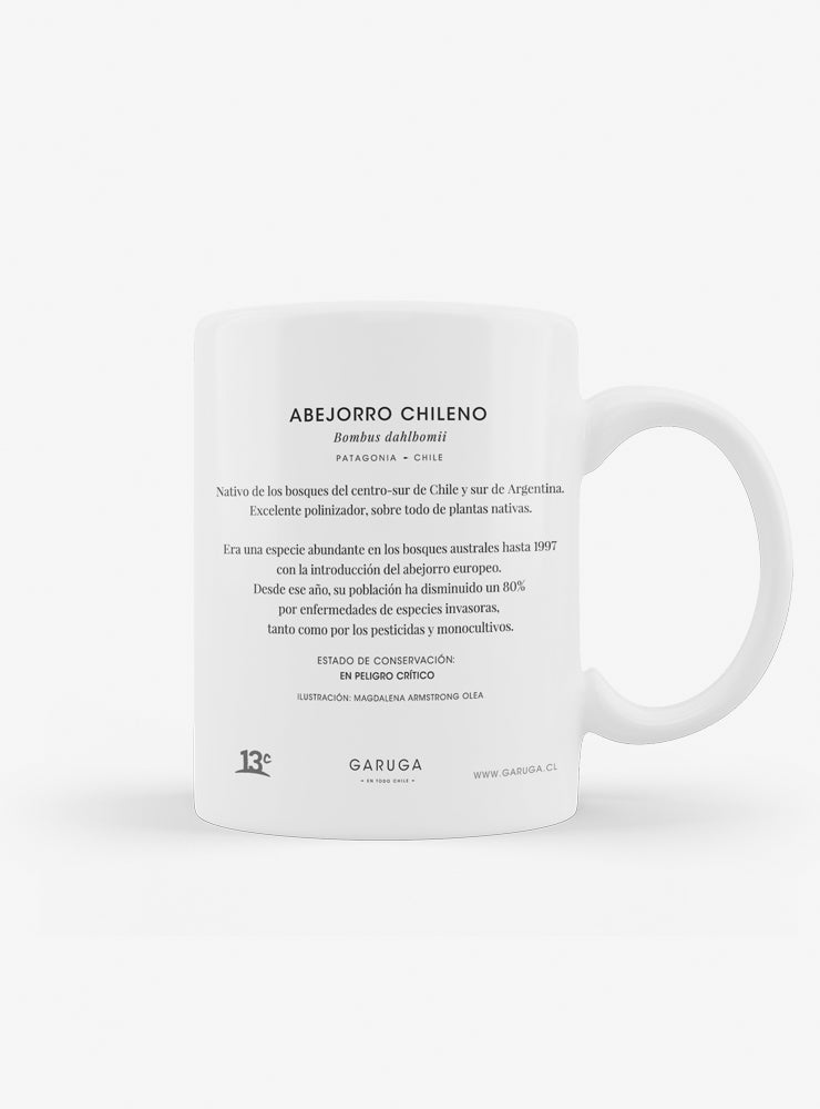 tazón cerámica diseño abejorro chileno Chile 330ml
regalo con abejorro más grande del mundo Chile
tazón apto microondas lavavajillas abejorro chileno
regalo Día de la Madre tazón abejorro chileno Chile
tazón polinizador nativo en peligro Chile