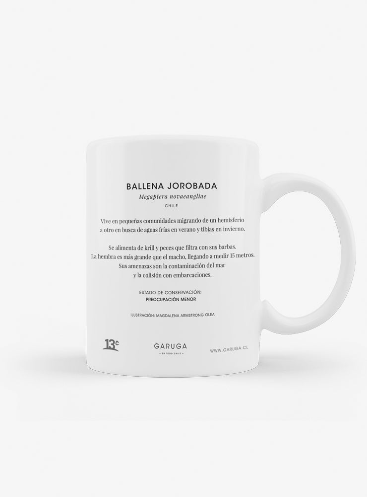 tazón cerámica diseño ballena jorobada Chile 330ml
regalo con ballena jorobada fauna marina Chile
tazón apto microondas lavavajillas ballena jorobada
regalo Día de la Madre tazón ballena jorobada Chile
tazón fauna marina costas Chile