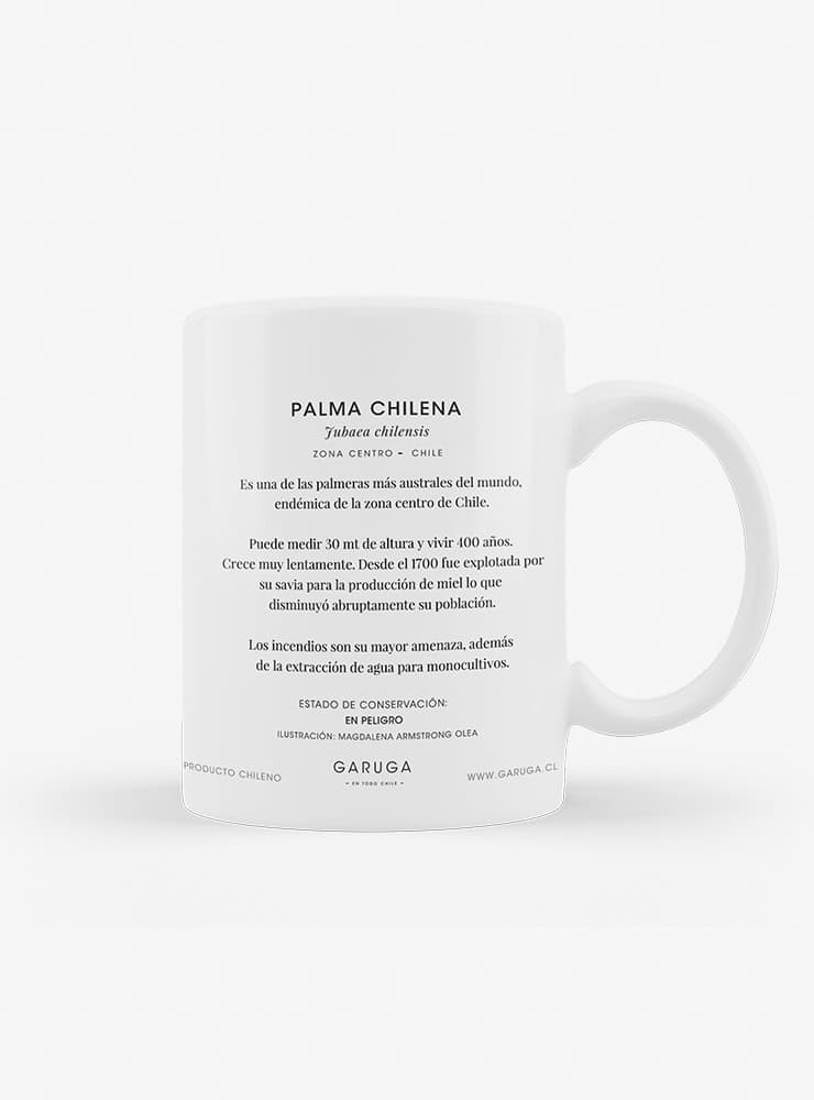 tazón cerámica diseño palma chilena Chile 330ml
regalo con palma chilena árbol nacional Chile
tazón apto microondas lavavajillas palma chilena
regalo Día de la Madre tazón palma chilena Chile
tazón flora endémica zona central Chile