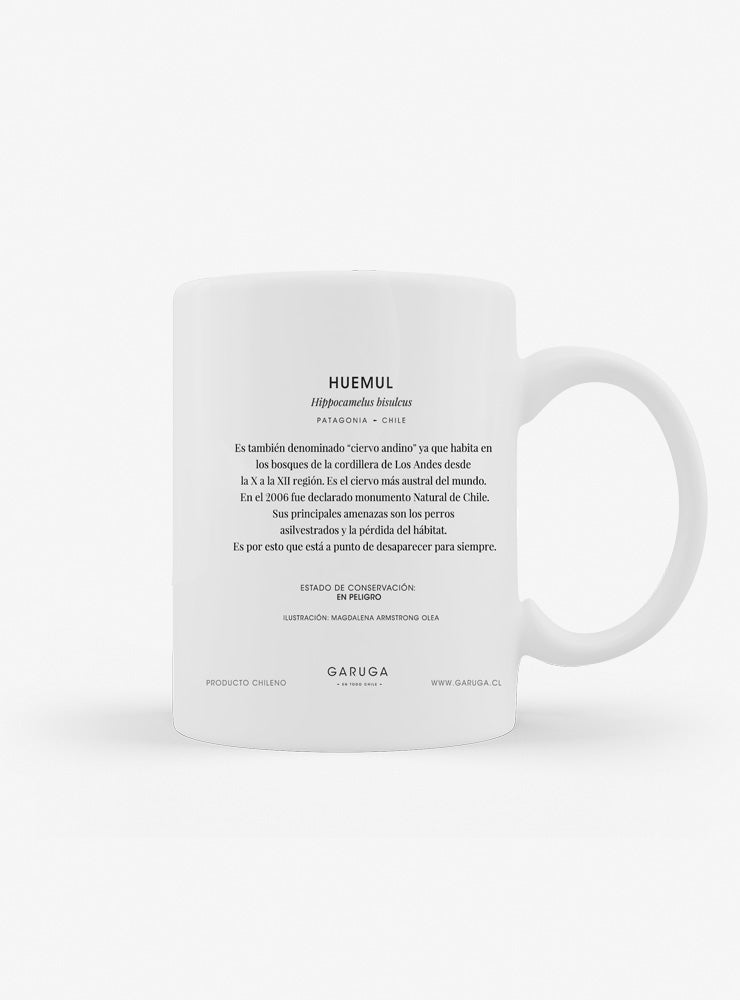 tazón cerámica diseño huemul Chile 330ml
regalo con huemul ciervo nacional Chile en peligro
tazón apto microondas lavavajillas huemul Chile
regalo Día del Padre tazón huemul Chile
tazón fauna en peligro extinción Chile