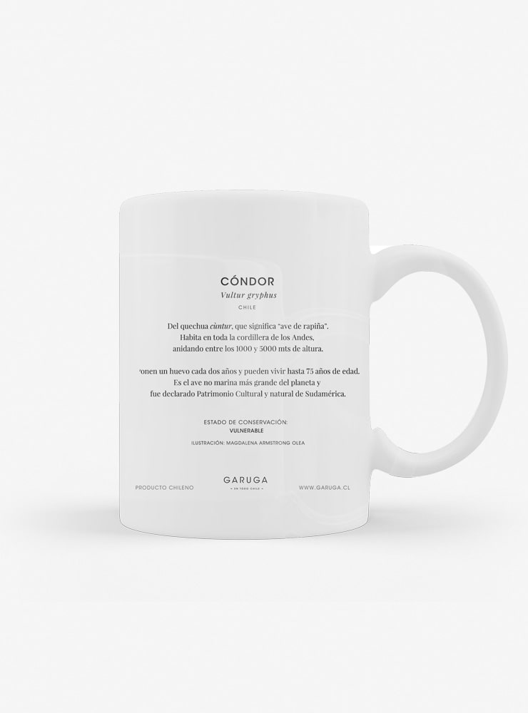 tazón cerámica diseño cóndor andino Chile 330ml
regalo con cóndor símbolo nacional Chile
tazón apto microondas lavavajillas cóndor Chile
regalo Día del Padre tazón cóndor Chile
tazón fauna andina cordillera Chile