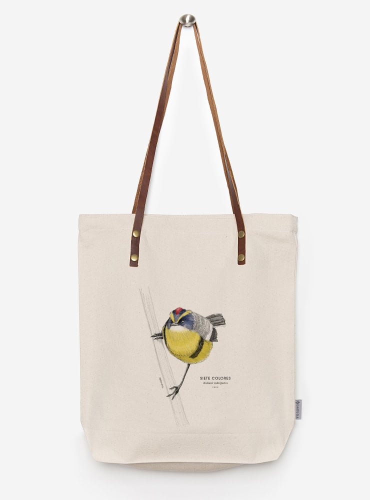totebag diseño siete colores Chile
bolsa tela reutilizable siete colores fauna Chile
regalo totebag siete colores Chile
totebag alternativa plástico fauna chilena
totebag ilustración siete colores Chile sustentable